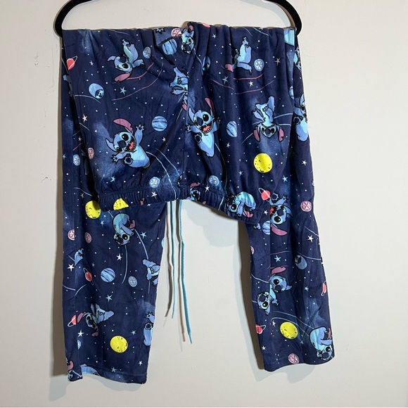 Disney Women’s Stitch Plush Sleep Pants - Picture 2 of 5